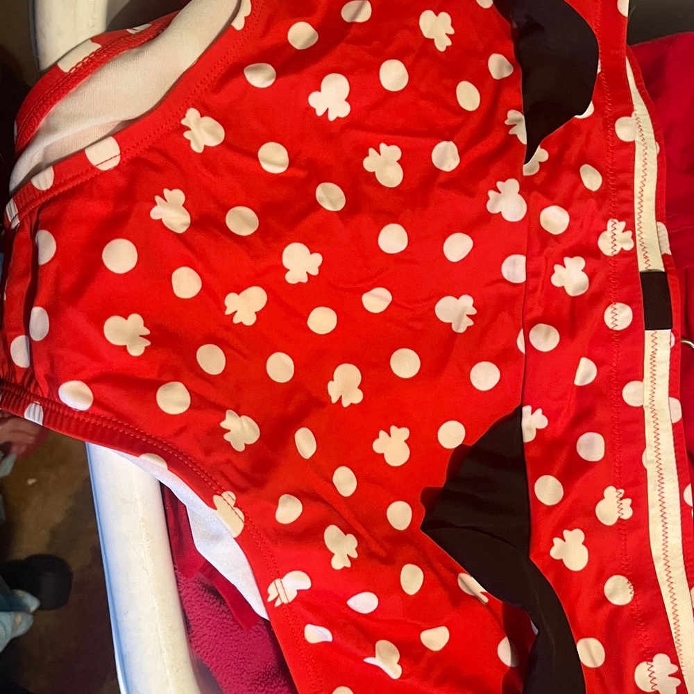 Minnie mouse Red Polka Dot Swimsuit